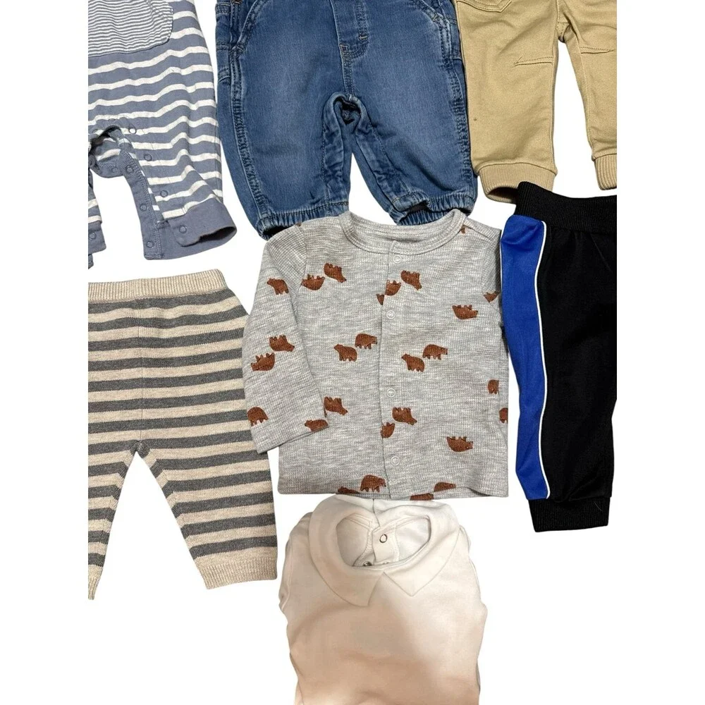 Baby Boy Clothing Bundle Size 3-6 months Mixed Brands